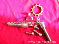 Titanium golden screws Grade 5 Ti6Al4V made in china hexagon socket cap screws