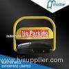 Solar Car Parking Barrier with Steel A3 , Crash Resistance and Waterproof