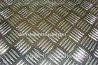 5 Bar Aluminium Chequer Plate Tread Sheet Continuous Casting for Car and Ship