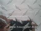 1050 3003 5052 Aluminum Tread Plate Sheets With Triple Rice and Diamond Grain Pattern