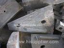 Cr-Mo Alloy Steel For Ball Mill Side Liners With HRC33-43 And AK 70J