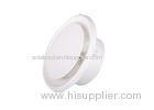 White Round plastic air outlet Duct Fan Accessories ABS engineering