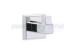 Home Bathroom Hardware Accessories Single Prong Robe Hook 1-9/16"