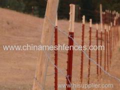 Solid Steel Pole For Cattle Fence Enclosure