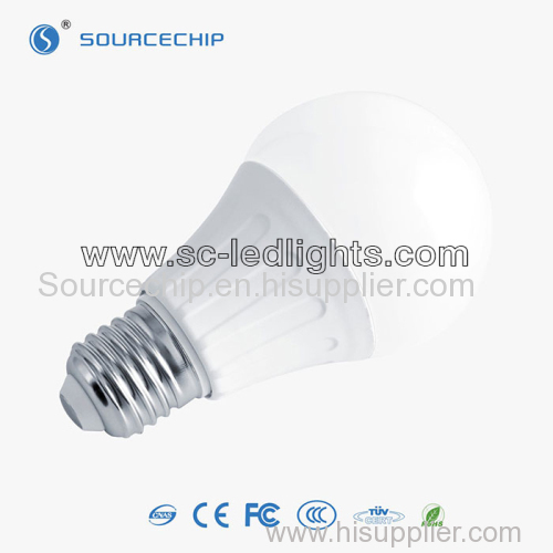 Indoor 7w dimmable E27 led lamp wholesale