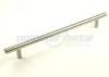 96 mm CC Brushed Nickel Steel Kitchen T Bar Door Handle / T Bar Cabinet Handles