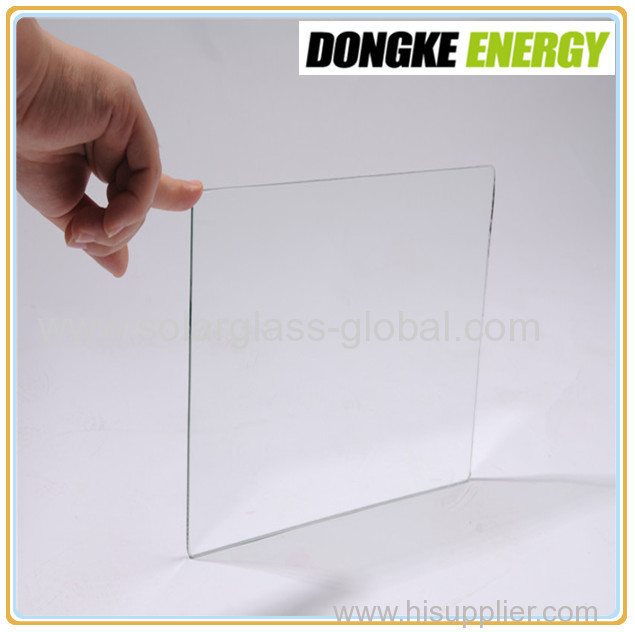5.0mm AR coated solar glass with float
