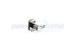 2-3/4" Width Polished Chrome Bathroom Hardware Accessories Double Robe Hook