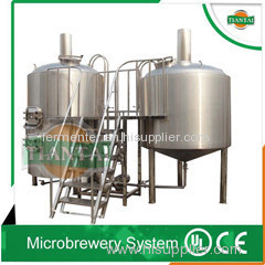 2000L industry beer brewery equipmrnt with CE & UL