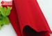 Custom Multi Color Knitted Red Velvet Fabric / Knitting Flock Fabric 1.4m 1.45m 1.48m