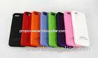 2200mAh Leather Flip Battery Case for iPhone 5 , Battery Cover Golden Black White