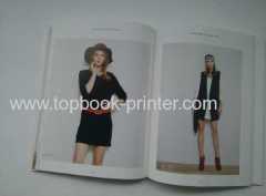 Adhesive case bound hardback book printing lined with sponge