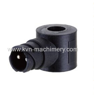 Plug-type solenoid valve coil