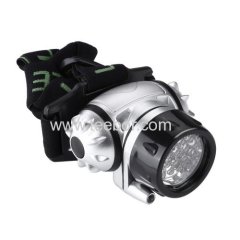 Lighting Ever Led Headlamp 12 White LED with 4 Brightness Level Choice Led Headlamp 3 AAA Batteries