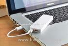 Aluminum Casing 3000mah High Capacity Power Bank for Mobile Phones and USB Devices