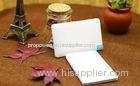 Ultra Slim Credit Card Cellphone Gift Power Bank with Build-in Cable 2500mah