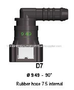 SAE J2044 RUBER HOSE QUICK CONNECTORS9.49MM