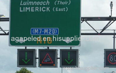 led traffic sign led lane sign