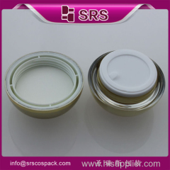 Small Container And Screw Top packaging acrylic cream jar Cosmetic Fashion Acrylic Ball Shape