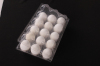 15 holes plastic clamshell egg packaging