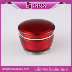 SRS wholesale acrylic creams jar packaging cosmetic jar face creamplastic cosmetic container 50ml