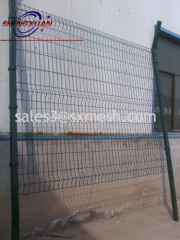 Low Cost Welded Wire Mesh Fencing / 8 Gauge Welded Wireh Fence Mesh / Galvanized+Powder Coated wire mesh fence