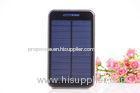 8000mAh Andriod Smart Phones Portable Solar Power Bank for Mobiles , Aluminium Alloy