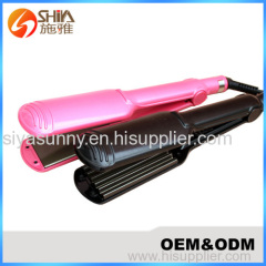 Newest design with Styling tools titanium technology ionic hair straightener flat iron