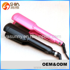 Newest design with Styling tools titanium technology ionic hair straightener flat iron