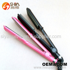 Newest design with Styling tools titanium technology ionic hair straightener flat iron