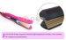 Professional and automatic Hair Curler Titanium Flat Iron and teeth Hair Straightener Styling Tools