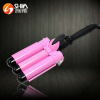 LCD three barrel magic styler hair curler with hair curling irons waver styler