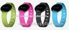 Lithium Polymer Bangle Bluetooth Sports Bracelet , Multi Color Exercise Smart Bracelets