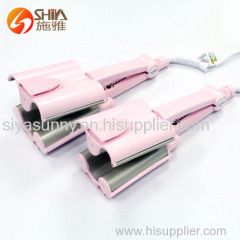 Professional tourmaline triple barrel hair curling irons new design hair curler machine with low prices