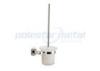 5-3/5&quot; Width Polished Chrome Zamak 6900 Series Collection Toilet Brush Holder