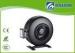 Quiet 4 inch duct fan Metal casing low noise air extractor CE CCC