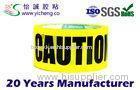 6 rolls shrink Caution packaging tape / carton sealing tape , 35 micron - 65 micron