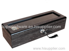 High gloss finish Wooden watches display boxes