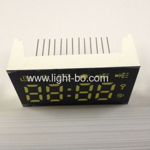 OEM Ultra white 4 Digit 7 Segment LED Display for Multifunction digital timer