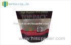 Eco - friendly Stand Up Zip Pouches Plastic Matte Finished With Window