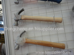 High carbon steel claw hammer with plastic handle