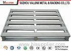 Customized Double Side Stackable Steel Pallets For Workshop 1100 x 1100 mm