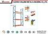 Anti Corrosion Two Tier Pallet Warehouse Steel Shelving Customized ISO