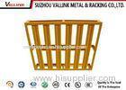 Bespoke Heavy Duty Stacking Steel Epal Pallet Yellow For Load And Unload