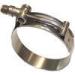 T Type Stainless Steel Hose Clamps 19mm Width for Petro-chemical Industry W2
