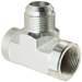 Double Female Pipe Tee Flared Tube Fittings