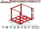 Stationary Folded Warehouse Stacking Rack Made Of Formed Steel Heavy Duty