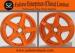 Orange Aluminum Alloy Custom Retro Style Wheels For Toyota Honda