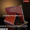 8 Inch Red Tablet Leather Case Standing Slim Custom Magnetic Tablet Cover