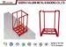 Professional Transportation Warehouse Stacking Rack / Unit Shelving Red Customized